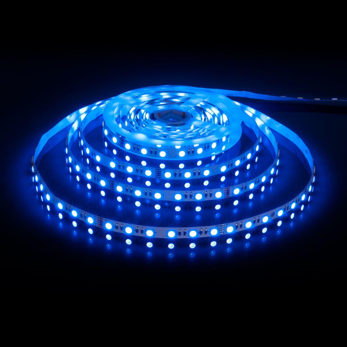 фото светодиодная лента elektrostandard 24w/m 60led/m 5050smd mix rgb/холодный белый 5m a053703 | 220svet.ru