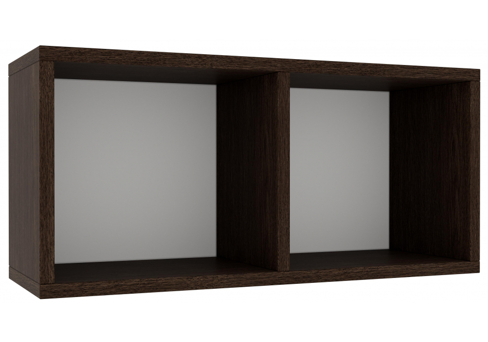 фото кабинет комплектация 1 woodville модена белый / венге 563544 | 220svet.ru