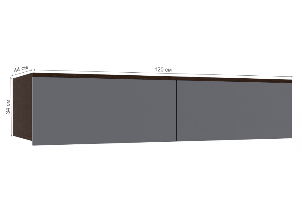 фото прихожая комплектация 3 woodville роут венге / графит софт 596590 | 220svet.ru