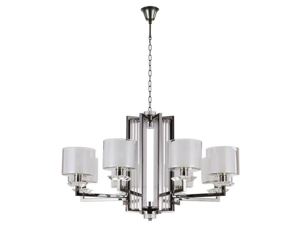 фото подвесная люстра newport alexandra 4408+1/c black glossy м0068529 | 220svet.ru