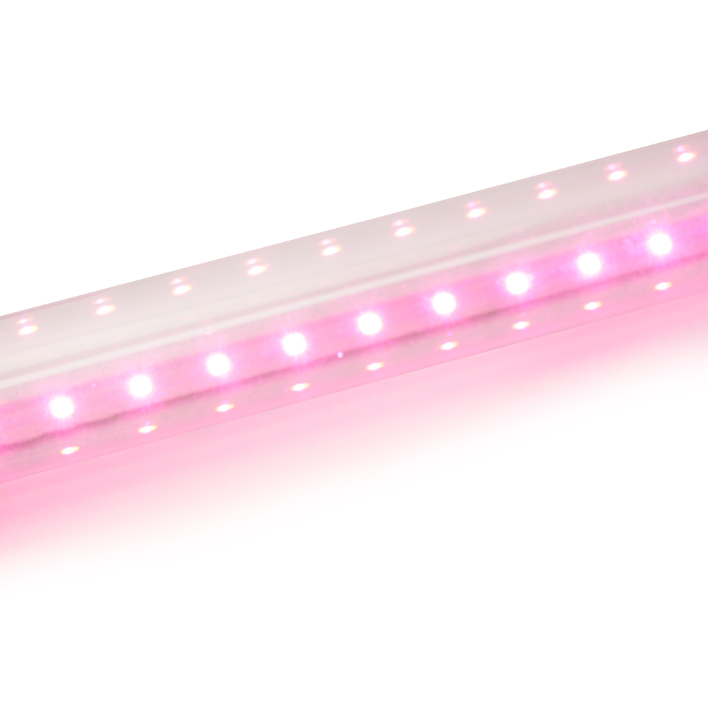 фото лампа светодиодная для растений t8 feron lb-7063 g13 стекло 0,6м 11w 175-265v красно-синий спектр 51662 | 220svet.ru