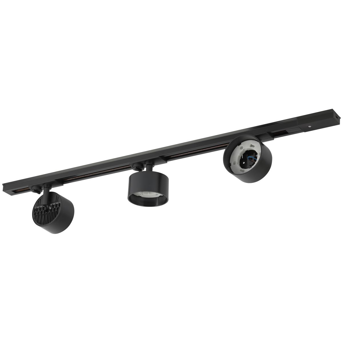 фото комплект однофазной трековой системы эра tr71-gx53-set-3-1 bk б0063931 | 220svet.ru
