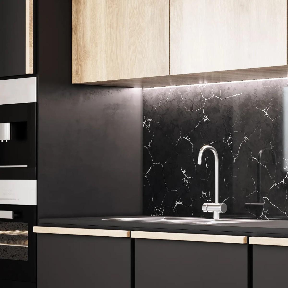 фото лента gauss 10w/m 60led/m 5050smd нейтральный белый 1m bt034 | 220svet.ru