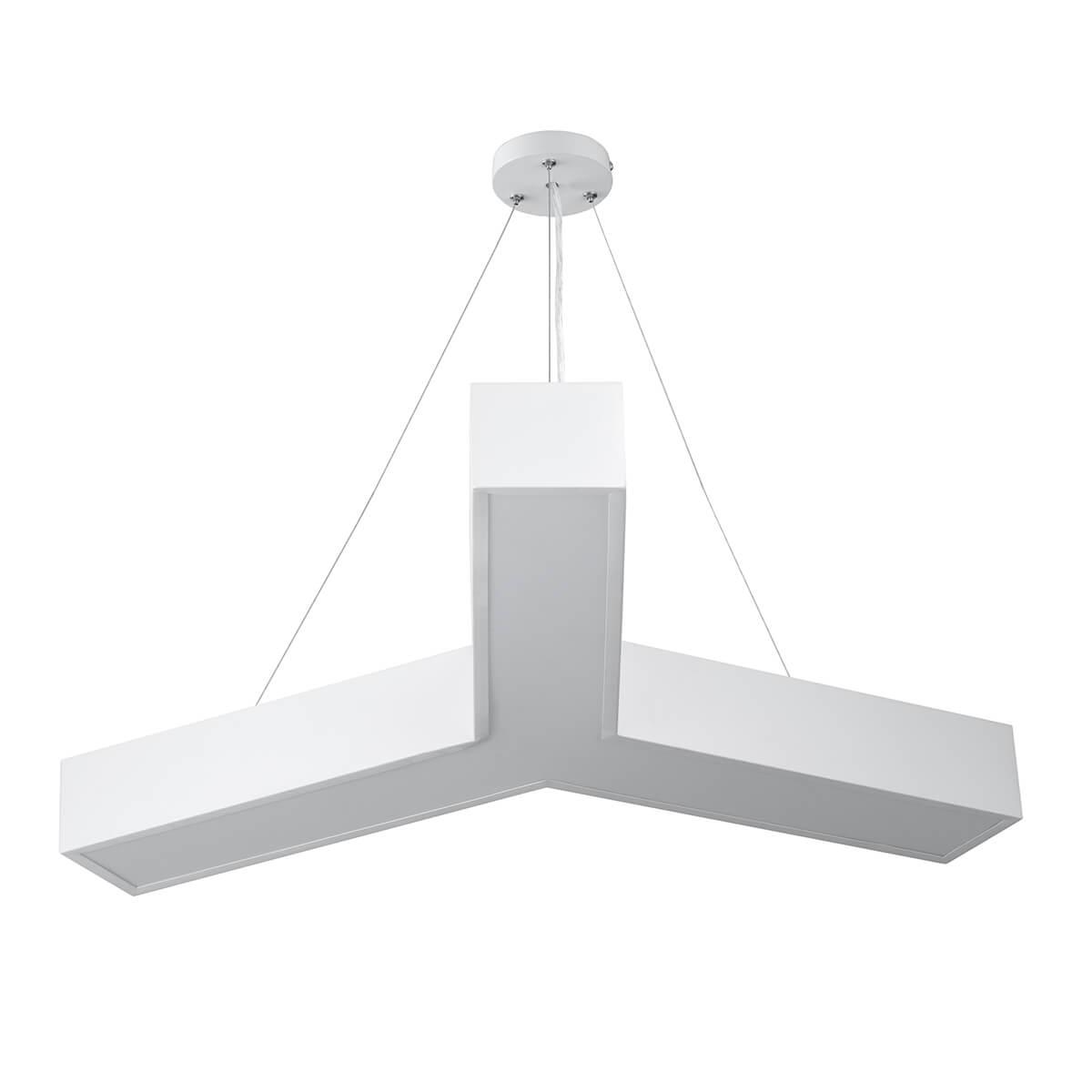 фото подвесной светодиодный cветильник эра igrek spo-142-w-40k-044 44вт 4000к белый б0050568 | 220svet.ru