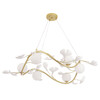 Миниатюра фото подвесная люстра crystal lux colibri sp6 gold | 220svet.ru