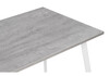 Миниатюра фото стол деревянный woodville тринити лофт 120х80х75 25 мм бетон / белый матовый 534915 | 220svet.ru