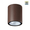 Миниатюра фото потолочный светодиодный светильник novotech tumbler 359536 коричневый | 220svet.ru