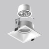 Миниатюра фото встраиваемый светильник для лед модуля lightstar domino solo 214506-solo | 220svet.ru