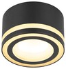 Миниатюра фото настенно-потолочный светильник эра ol51 bk б0059805 | 220svet.ru