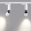 Миниатюра фото трековый однофазный трехжильный светодиодный сетильник novotech tubo 359320 | 220svet.ru