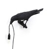 Миниатюра фото настенный светильник bird black looking left seletti | 220svet.ru