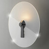 Миниатюра фото бра crystal lux chiaroscuro ap6w led black | 220svet.ru