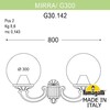 Миниатюра фото светильник уличный настенный fumagalli mirra/g300 g30.142.000.wyf1r | 220svet.ru