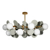Миниатюра фото люстра на штанге loft it matisse 10008/12 grey | 220svet.ru
