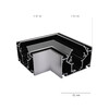 Миниатюра фото угол- соединитель st luce скайлайн 48v st039.499.00.3 | 220svet.ru