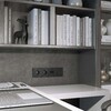 Миниатюра фото розетка с заземлением werkel hammer черные w1271008 | 220svet.ru