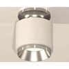 Миниатюра фото комплект накладного светильника ambrella light techno spot xs7510080 swh/psl белый песок/серебро полированное (n7927, c7510, n7032) | 220svet.ru