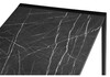 Миниатюра фото стол деревянный woodville центавр 120 (160) х 70 мрамор черный / черный матовый 519757 | 220svet.ru