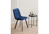 Миниатюра фото стул на металлокаркасе woodville чилли синий / черный 631643 | 220svet.ru