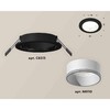 Миниатюра фото комплект встраиваемого светильника ambrella light techno spot xc6513001 sbk/swh черный песок/белый песок (c6513, n6110) | 220svet.ru