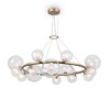 Миниатюра фото подвесная люстра freya duo fr5139pl-14mg | 220svet.ru