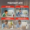 Миниатюра фото настольная лампа эра nled-505-10w-w б0057199 | 220svet.ru