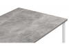 Миниатюра фото стол деревянный woodville лиман 120x80 бетон светлый / белый матовый 619209 | 220svet.ru