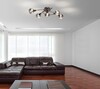 Миниатюра фото потолочная светодиодная люстра globo isla 54347-5 | 220svet.ru