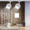 Миниатюра фото трековый светильник однофазный эра round tr46-gx53 wh б0054152 | 220svet.ru