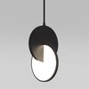 Миниатюра фото подвесной светодиодный светильник eurosvet 50225/1 led черный | 220svet.ru