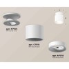 Миниатюра фото комплект накладного светильника ambrella light techno spot xs7510041 swh белый песок (n7925, c7510, n7010) | 220svet.ru