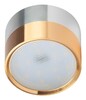 Миниатюра фото накладной светильник эра ol7 gx53 gd/ch б0048532 | 220svet.ru