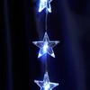Миниатюра фото светодиодная гирлянда feron занавес звездочки 230v 5000k холодный белый 8 режимов cl25 48608 | 220svet.ru