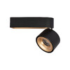 Миниатюра фото накладной светильник loft it knof 10324/a gold black | 220svet.ru