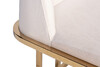 Миниатюра фото стул велюр кремовый/золото garda decor gy-dc8365gold-cr | 220svet.ru