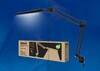 Миниатюра фото настольная лампа (10608) uniel tld-524 black/led/500lm/4500k/dimmer | 220svet.ru