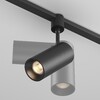 Миниатюра фото трековый светодиодный светильник maytoni focus led elasity tr163-1-15w3k-m-b | 220svet.ru