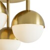 Миниатюра фото потолочная люстра freya polli fr5449cl-03g | 220svet.ru