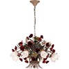 Миниатюра фото подвесная люстра lucia tucci fiori di rose 1760.8 | 220svet.ru