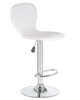 Миниатюра фото стул барный dobrin elisa lm-2640_ch-m_el-white-2268 | 220svet.ru