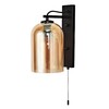 Миниатюра фото бра arte lamp paio a7015ap-1bk | 220svet.ru