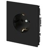 Миниатюра фото розетка эра arktik 16-2102-05 с заземлением 2p+e schuko со шторками 16а-250в антрацит б0070428 | 220svet.ru