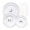 Миниатюра фото тарелка seikantai5271 arched set of 3 seletti 09843 | 220svet.ru