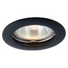 Миниатюра фото встраиваемый светильник arte lamp basic a2103pl-1bk | 220svet.ru