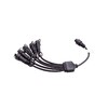 Миниатюра фото провод-разветвитель для гирлянд uniel ucx-f90 s5/0.4m/bk ul-00013237 | 220svet.ru