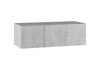 Миниатюра фото антресоль woodville кротос 120 цемент светлый 679664 | 220svet.ru