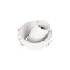 Миниатюра фото встраиваемый светильник loft it lens 10322/a white | 220svet.ru