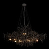 Миниатюра фото подвесная люстра loft it bijout 10067/1250 bk | 220svet.ru
