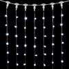 Миниатюра фото гирлянда занавес с колпачком 2 x 3 м белый 220в, 600 led, провод прозрачный пвх, ip65 ltc pcl602cap-10-2w | 220svet.ru