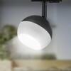 Миниатюра фото трековый светильник однофазный эра round tr46-gx53 bk б0054153 | 220svet.ru